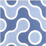 سرامیک طرح دومینو آبی ابعاد-25*25-کاشی مهسا سرام-Ceramic Domino Mahsa Ceram Tile