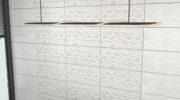 سرامیک طرح کانتونا طوسی روشن ابعاد-60*30-کاشی اطلس مهریز-Ceramic Cantona Atlas Tile
