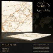 سرامیک طرح میلان 18 ابعاد-60*60-سیمین تایل-Ceramic Milan Simin Tile