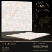 سرامیک طرح میلان 22 ابعاد-60*60-سیمین تایل-Ceramic Milan Simin Tile
