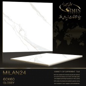 سرامیک طرح میلان 24 ابعاد-60*60-سیمین تایل-Ceramic Milan Simin Tile