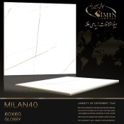 سرامیک طرح میلان 40 ابعاد-60*60-سیمین تایل-Ceramic Milan Simin Tile