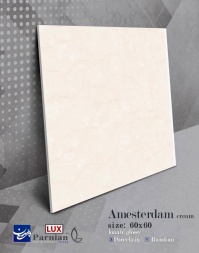 سرامیک طرح آمستردام کرم روشن ابعاد 60*60-کاشی پرنیان-Ceramic Amesterdam Parnian Tile