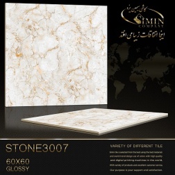 سرامیک طرح استون 3007 ابعاد-60*60-سیمین تایل-Ceramic Stone Simin Tile