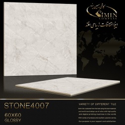 سرامیک طرح استون 4007 ابعاد-60*60-سیمین تایل-Ceramic Stone Simin Tile