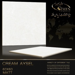 سرامیک طرح آیسل کرم روشن ابعاد-60*60-سیمین تایل-Ceramic Aysel Simin Tile