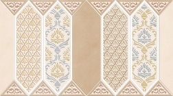 سرامیک طرح ویونا دکور کرم روشن ابعاد 60*30-سرامیک ایران زمین-Ceramic Viona Iran Zamin Tile