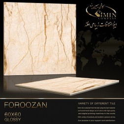 سرامیک طرح فروزان ابعاد-60*60-سیمین تایل-Ceramic Foroozan Simin Tile