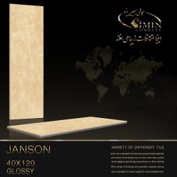 سرامیک طرح جانسون ابعاد-120*40-سیمین تایل-Ceramic Janson Simin Tile