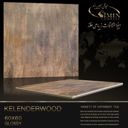 سرامیک طرح کلندروود ابعاد-60*60-سیمین تایل-Ceramic Kelenderwood Simin Tile