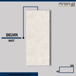 سرامیک طرح دلوین ابعاد-100*40-کاشی کوثر ابرکوه-Ceramic Delvin Kosar Tile