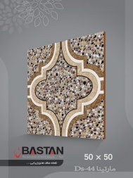 سرامیک طرح مارتینا قهوه ای روشن ابعاد 50*50-کاشی باستان میبد-Martina Design Ceramic