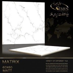 سرامیک طرح ماتریکس ابعاد-60*60-سیمین تایل-Ceramic Matrix Simin Tile