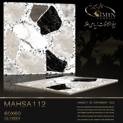 سرامیک طرح مهسا 112 ابعاد-60*60-سیمین تایل-Ceramic Mahsa Simin Tile