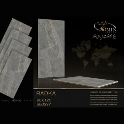 سرامیک طرح رادکا ابعاد-120*60-سیمین تایل-Ceramic Radka Simin Tile