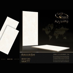 سرامیک طرح راواش ابعاد-120*60-سیمین تایل-Ceramic Ravash Simin Tile