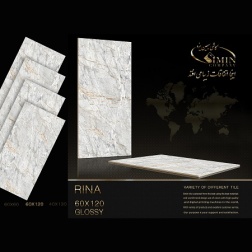 سرامیک طرح رینا ابعاد-120*60-سیمین تایل-Ceramic Rina Simin Tile