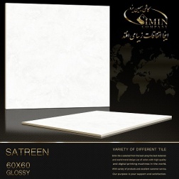 سرامیک طرح ساترین ابعاد-60*60-سیمین تایل-Ceramic Satrin Simin Tile