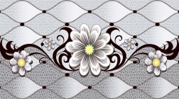 سرامیک طرح ستایش دکور طوسی تیره ابعاد 60*30-کاشی ارچین-Ceramic Setayesh Orchin Tile