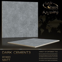 سرامیک طرح سمنت 3 ابعاد-60*60-سیمین تایل-Ceramic Cement Simin Tile