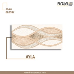 سرامیک طرح آیلا دکور ابعاد-60*30-کاشی کوثر ابرکوه-Ceramic Ayla Kosar Tile