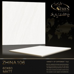 سرامیک طرح ژینا 106 ابعاد-60*60-سیمین تایل-Ceramic Zhina Simin Tile