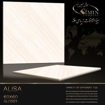 سرامیک طرح آلیسا ابعاد-60*60-سیمین تایل-Ceramic Alisa Simin Tile