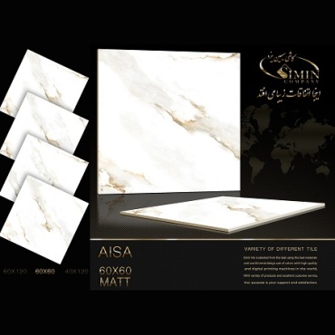 سرامیک طرح آیسا ابعاد-60*60-سیمین تایل-Ceramic Aisa Simin Tile