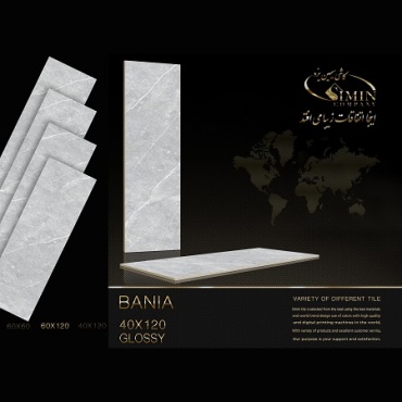 سرامیک طرح بانیا ابعاد-120*40-سیمین تایل-Ceramic Banya Simin Tile