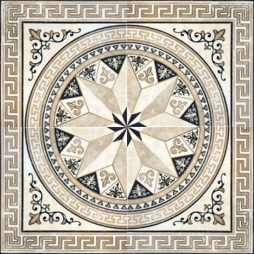 سرامیک سنگ فرش طرح باتیکال ابعاد 60*60-سرامیک سرام آرا-Ceramic Batikal Ceram Ara Tile