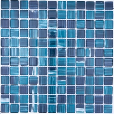 سرامیک استخری شیشه ای طرح C4BL0396-کاشی روکارنو-Pool Glass C4BL0396 Rokarno Tile