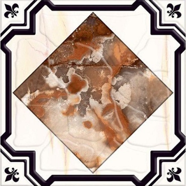 سرامیک طرح دلتا سفید ابعاد 50*50-سرامیک گلچین-Ceramic Delta Golchin Tile