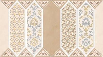 سرامیک طرح ویونا دکور کرم روشن ابعاد 60*30-سرامیک ایران زمین-Ceramic Viona Iran Zamin Tile