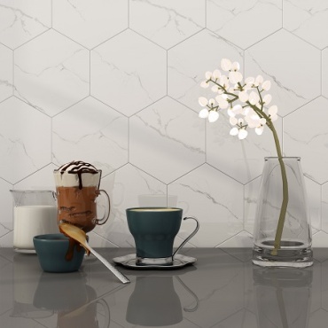 سرامیک شش ضلعی طرح اورست سرامیک سرام آرا-Ceramic Everest Ceram Ara Tile