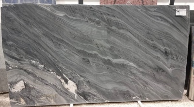 سنگ اسلب خارجی طرح فیوشن نقره ای-Slab Stone Fusion Design 