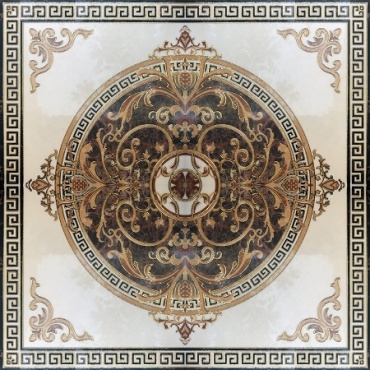 سرامیک سنگ فرش طرح کارناوال ابعاد 60*60-سرامیک سرام آرا-Ceramic Karnaval Ceram Ara Tile