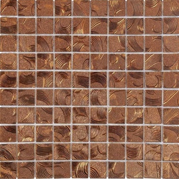 سرامیک طرح لیلیوم مسی ابعاد 30*30-سرامیک آوین تایل-Ceramic Lilium Avin Tile