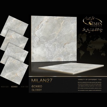 سرامیک طرح میلان 27 ابعاد-60*60-سیمین تایل-Ceramic Milan Simin Tile