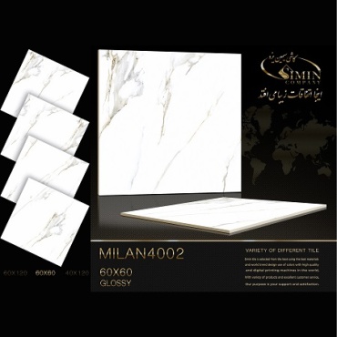 سرامیک طرح میلان 4002 ابعاد-60*60-سیمین تایل-Ceramic Milan Simin Tile