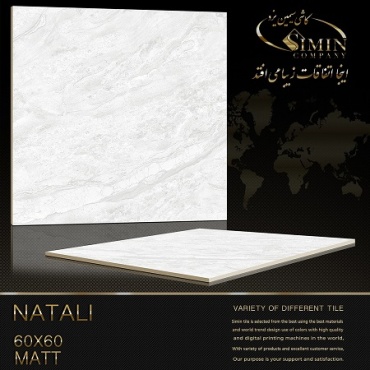 سرامیک طرح ناتالی ابعاد-60*60-سیمین تایل-Ceramic Natali Simin Tile