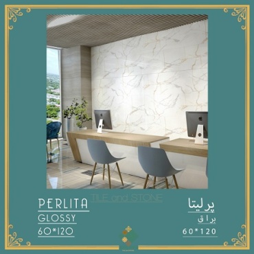 سرامیک طرح پرلیتا ابعاد 120*60-سرامیک سامان-Ceramic Perlita Saman Tile