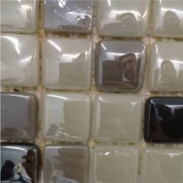 سرامیک استخری شیشه ای مدل ROL-412 -کاشی یلدیز- Pool Glass ROL-412 Yildiz Tile