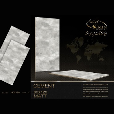 سرامیک طرح سمنت فیلی ابعاد-120*60-سیمین تایل-Ceramic Cement Simin Tile