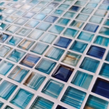 سرامیک استخری شیشه ای طرح 100-سپهر کاشی-Pool Glass 100 Sepehr Tile