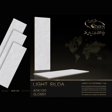 سرامیک طرح سیلدا ابعاد-120*40-سیمین تایل-Ceramic Silda Simin Tile