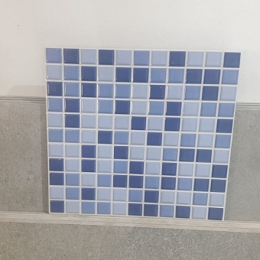 سرامیک استخری طرح سزار آبی تیره ابعاد 30*30-میراک سرامیک-Pool Ceramic Sezar Mirak Ceramic 