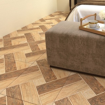 سرامیک طرح تالی وود کرم تیره ابعاد 50*50-سرامیک گلچین-Ceramic Taliwood Golchin Tile