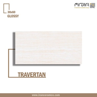 سرامیک طرح تراورتن ابعاد-60*30-کاشی کوثر ابرکوه-Ceramic Travertine Kosar Tile