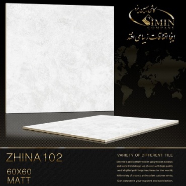 سرامیک طرح ژینا 102 ابعاد-60*60-سیمین تایل-Ceramic Zhina Simin Tile