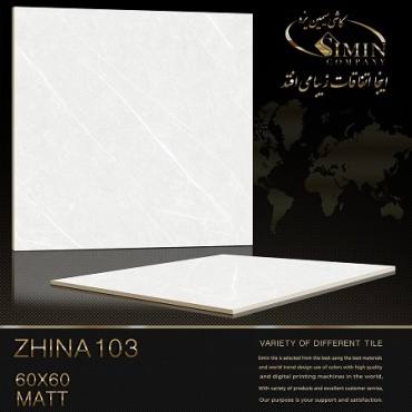 سرامیک طرح ژینا 103 ابعاد-60*60-سیمین تایل-Ceramic Zhina Simin Tile